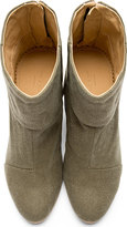 Thumbnail for your product : Rag and Bone 3856 Rag & Bone Olive Drab Canvas Classic Newbury Ankle Boots