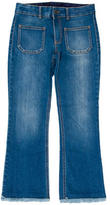 Thumbnail for your product : Stella McCartney Distressed Straight-Leg Jeans