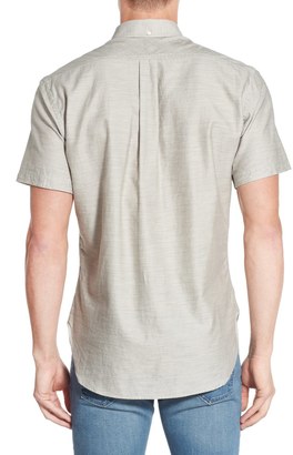 Billy Reid &Tuscumbia& Standard Fit Short Sleeve Cotton Sport Shirt