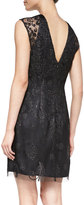 Thumbnail for your product : Phoebe by Kay Unger Phoebe Cap Sleeve Lace Cocktail Dress