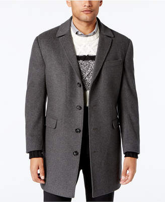 Calvin Klein Men Minneapolis Wool-Blend Slim-Fit Overcoat