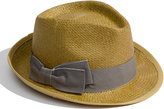 Thumbnail for your product : Halogen Stripe Band Fedora