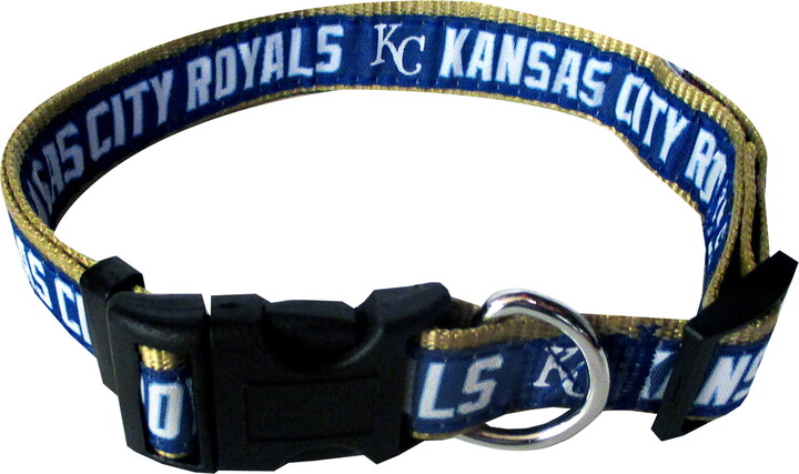Pets First MLB Kansas City Royals Dogs and Cats Collar - Heavy-Duty, Durable & Adjustable - Medium