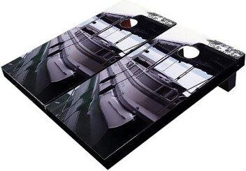 Skip's Garage 2' X 3' Pontoon Boat Cornhole Boards