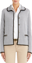 Thumbnail for your product : Jones New York Jacquard Stitched Cropped Jacket