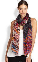 Thumbnail for your product : Tilo Printed Cotton & Modal Scarf