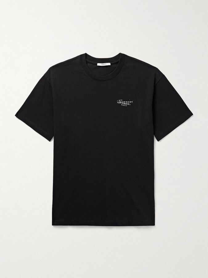 Givenchy Logo-Print Cotton-Jersey T-Shirt
