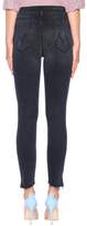 Thumbnail for your product : Mother Stunner Zip Ankle Step Fray jeans