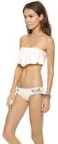 Thumbnail for your product : Basta Surf Onfre Flounce Bikini Top