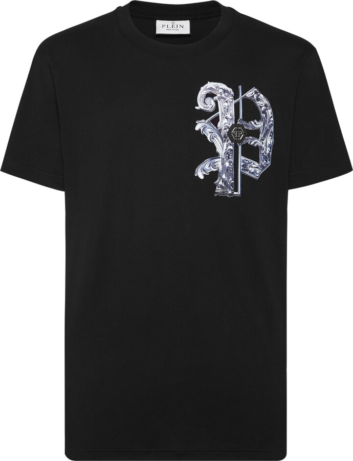 Philipp Plein T-shirt Round Neck SS Skull