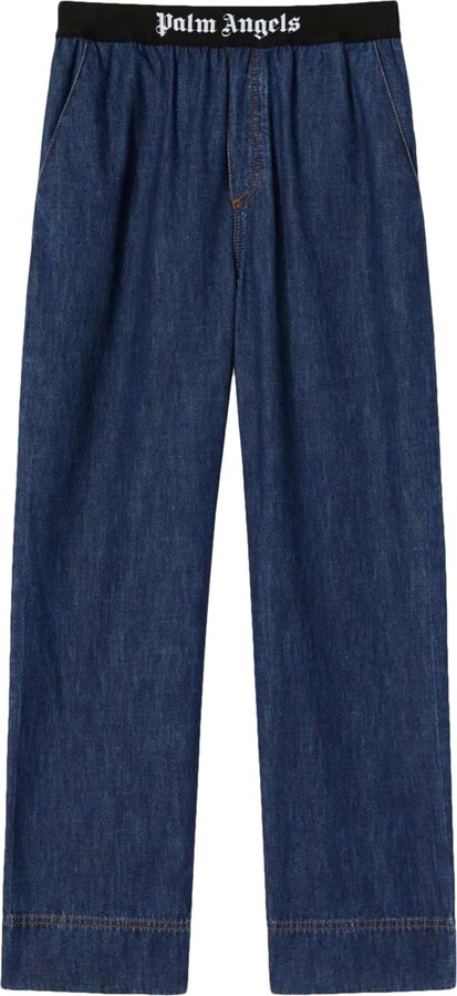 Blue Palm Pj Shorts