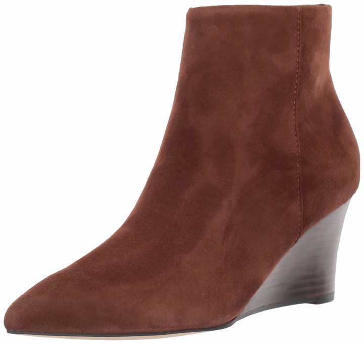 nine west wedge ankle boots