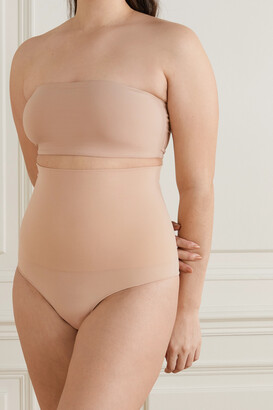 New Women's SKIMS Clay Barely There High Waist Thong Size M