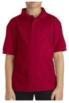 Thumbnail for your product : Dickies Dickie's Pique Uniform Polo (Kid) - Black-Medium