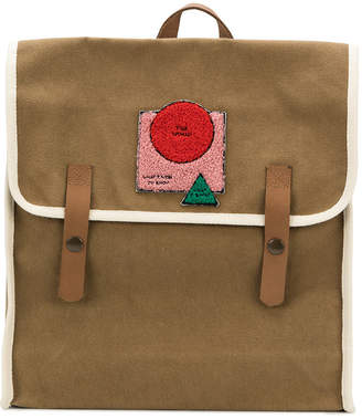 Bobo Choses embroidered venn diagram patch backpack