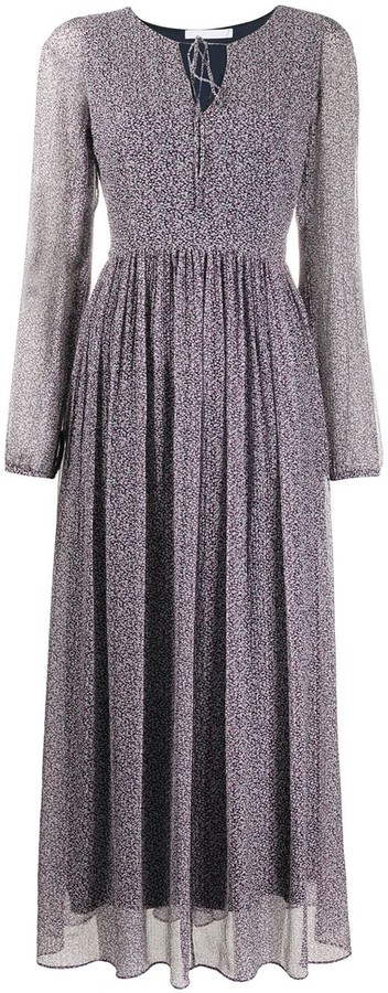 eve geo lace shift dress