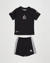 Thumbnail for your product : adidas Black Shorts - Adicolor Shorts & Tee Set - Babies-Kids - Size 0-3 months at The Iconic