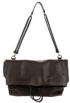 Thumbnail for your product : Lanvin Fold-Over Leather Satchel