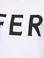 Thumbnail for your product : Ferragamo Logo Cotton Jersey Short Sleeve T-shirt