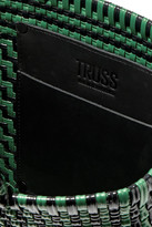 Thumbnail for your product : Truss Woven Raffia-effect Tote