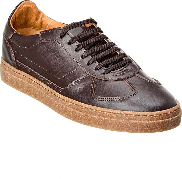 Alfonsi Milano Sport Leather Sneaker - ShopStyle Trainers & Athletic Shoes