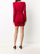 Thumbnail for your product : Alexandre Vauthier Draped Neck Jersey Dress