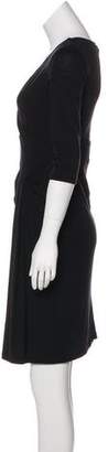 Just Cavalli Long Sleeve Knee-Length Dress