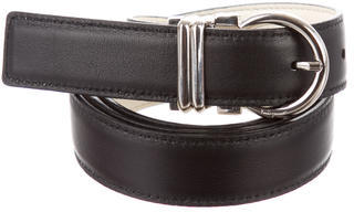 Ferragamo Reversible Leather Waist Belt