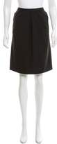 Thumbnail for your product : Calvin Klein Collection Wool Knee-Length Skirt w/ Tags