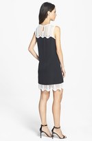Thumbnail for your product : Cynthia Steffe CeCe by Crochet Trim Shift Dress