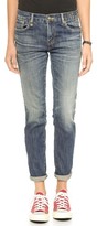 Thumbnail for your product : R 13 Japanese Relaxed Skinny Jeans