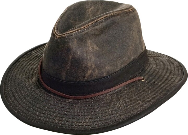 Dorfman Pacific Indiana Jones Hats Promotional Fedora Brown M