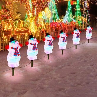 goodhong Christmas Pathway Lights Outdoor, Snowman Christmas Decorations  Lights Waterproof LED Garden Landscape Lights For Indoor, Outdoor, Yard,  Walkway, Lawn - ShopStyle