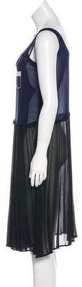 Sonia Rykiel Sonia by Sleeveless Midi Dress