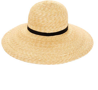 Janessa Leone Alix Wide-Brim Straw Sun Hat