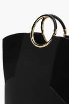 Thumbnail for your product : boohoo Ring Handle Panel Tote Cross Body Bag