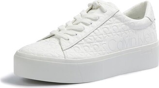 Calvin Klein Janika Eco Low Top Trainers - ShopStyle
