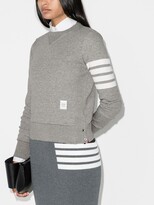 Thumbnail for your product : Thom Browne 4-Bar Stripe Sweatshirt