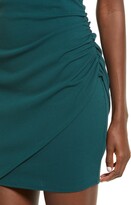 Thumbnail for your product : Lulus You Can't Ruche Love Halter Neck Minidress