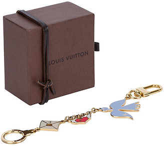 One Kings Lane Vintage Louis Vuitton Dove Love Letter Bag Chain - Vintage Lux