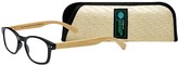 Thumbnail for your product : Select A Vision Select-A-Vision Women's Bamboo 2550 Black Reading Glasses 35 mm