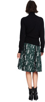 Thumbnail for your product : Marni Silk-Blend Printed Skirt