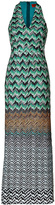 Thumbnail for your product : Missoni Metallic Mixed Knit Maxi-Dress Gr. 36