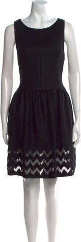 Pascal Millet Virgin Wool Mini Dress