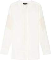 Thumbnail for your product : Belstaff Plymouth Silk-Georgette Trimmed Crepe Blouse