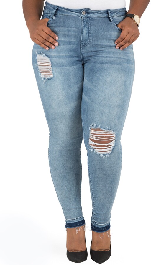 poetic justice jeans plus size