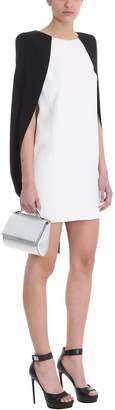 Givenchy Short Dress In Ivory Viscose Crepe Dress