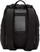 Thumbnail for your product : Dolce & Gabbana Black and White Quilted Logo Backpack