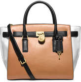 Thumbnail for your product : MICHAEL Michael Kors Hamilton Traveler Large Bag, Suntan/White/Black