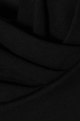 Dolce & Gabbana Gathered Stretch-jersey Midi Dress - Black